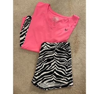 Justice Girls Size 16/20 Matching Set